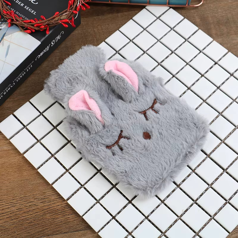 Reusable Winter Warm Heat Hand Warmer PVC Stress Pain Relief Therapy Hot Water Bottle Bags Super Cute Water Injection Water Bags
