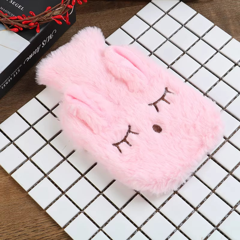 Reusable Winter Warm Heat Hand Warmer PVC Stress Pain Relief Therapy Hot Water Bottle Bags Super Cute Water Injection Water Bags