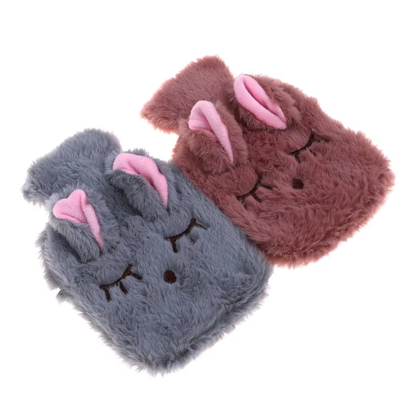 Reusable Winter Warm Heat Hand Warmer PVC Stress Pain Relief Therapy Hot Water Bottle Bags Super Cute Water Injection Water Bags